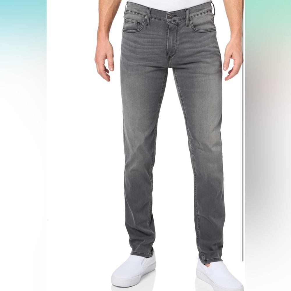 PAIGE Gray Slim Jeans Modern Fit